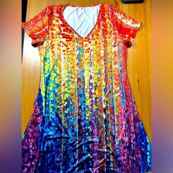 Dresses & Skirts - Women's  T Shirt Dress. Casual Summer Dress.